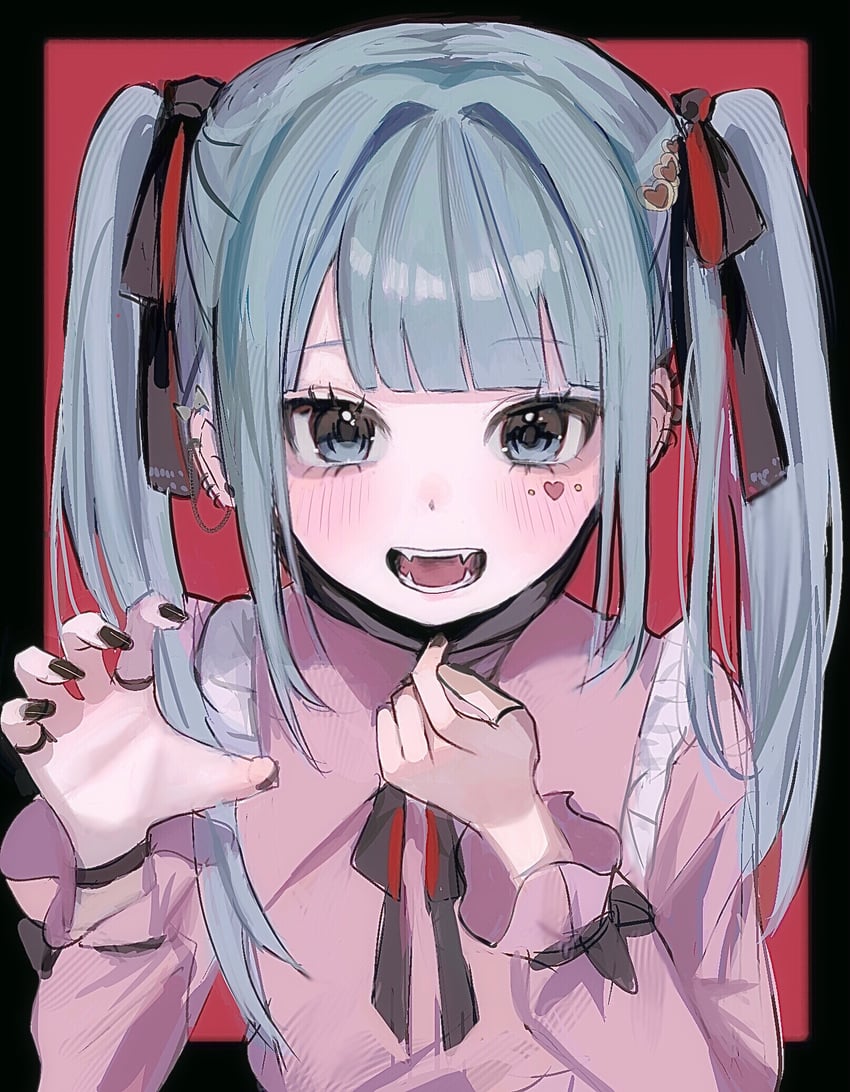 hatsune miku (vocaloid and 1 more) drawn by hiiragi_xoxo