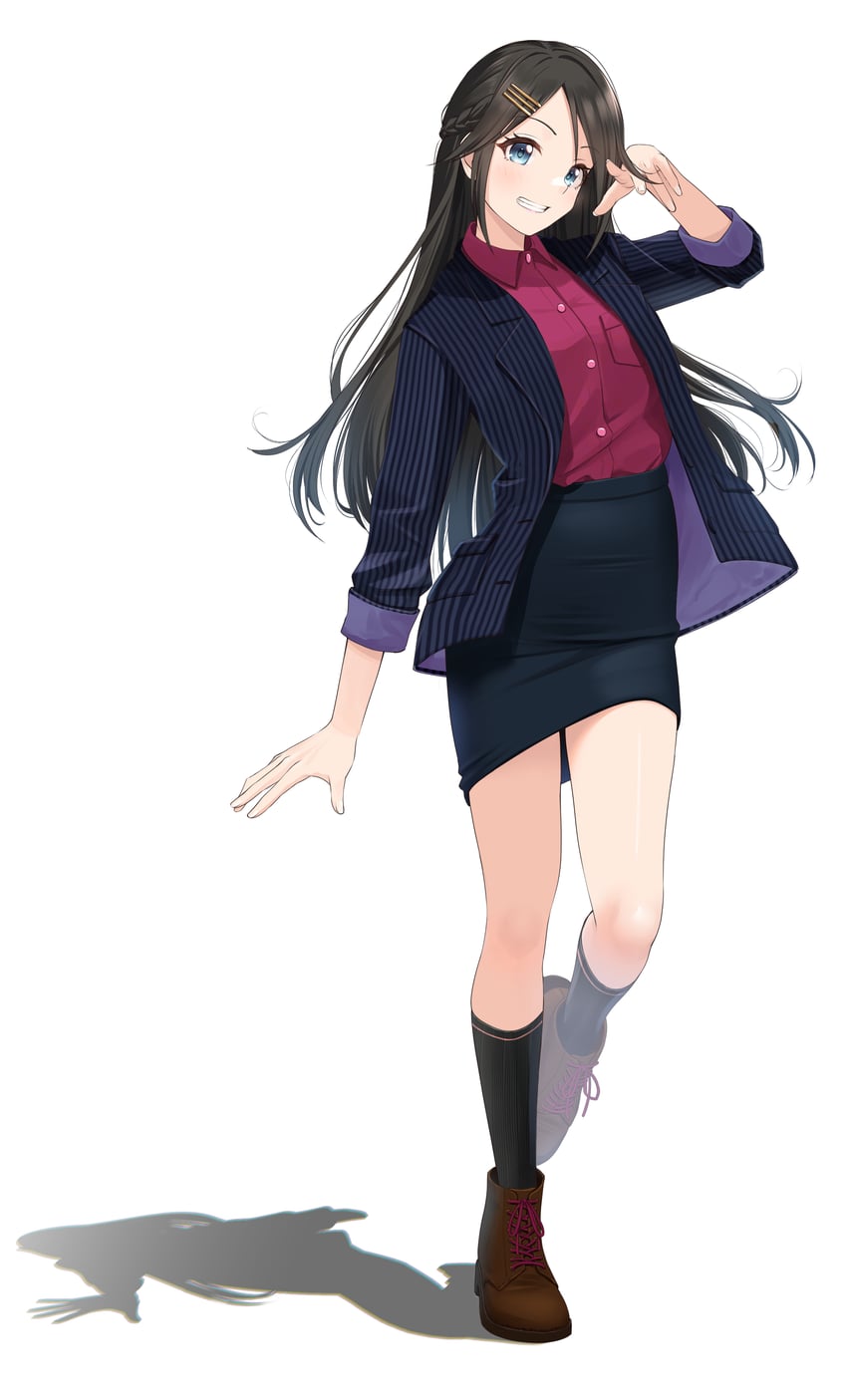 mitsumine yuika (idolmaster and 1 more) drawn by puriketsu_corgy