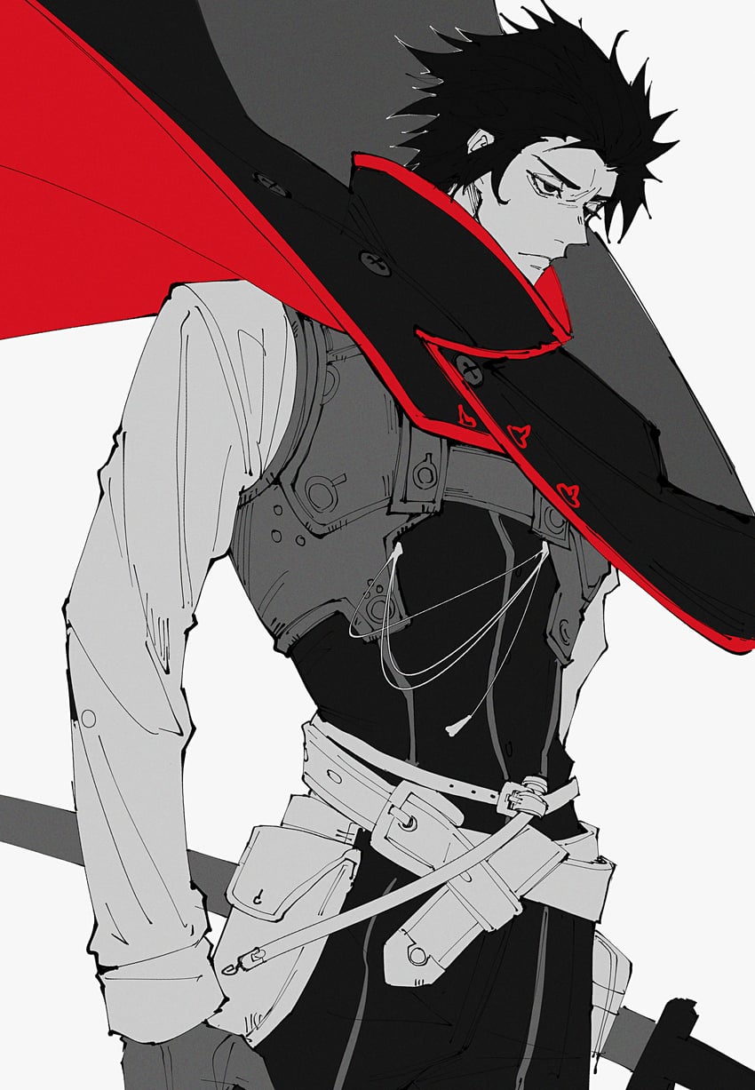 hijikata toshizou (fate and 1 more) drawn by haruakira