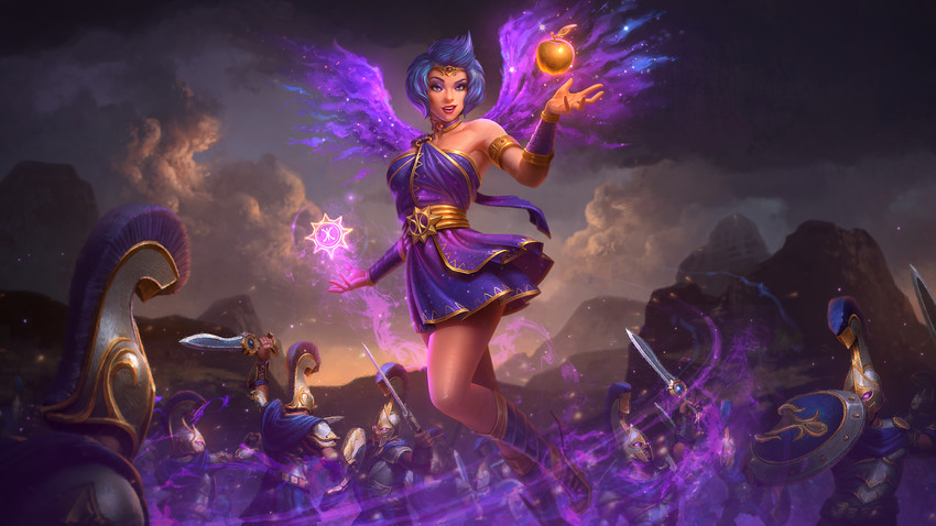 discordia (smite) drawn by jon_neimeister