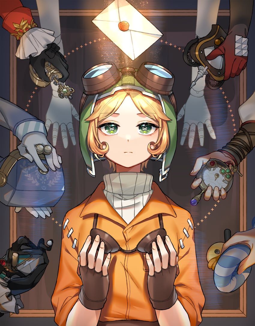 tracy reznik (identity v) drawn by sansai_toritori
