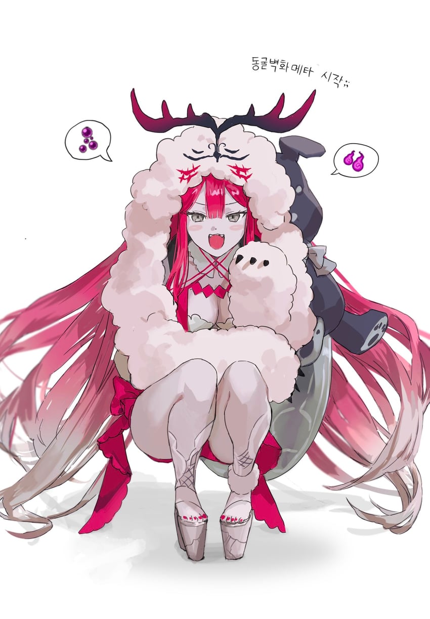 baobhan sith and cernunnos (fate and 1 more) drawn by cherroppi