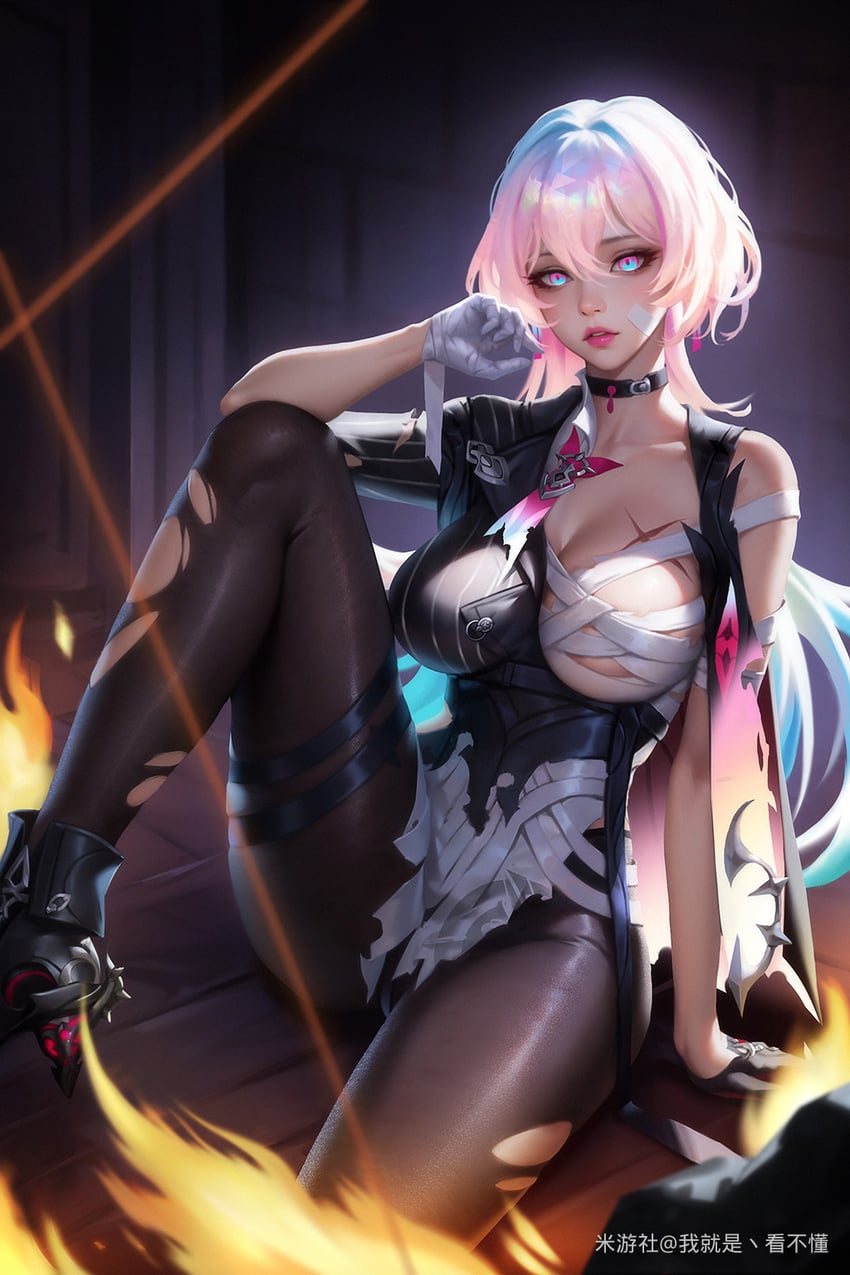 lantern (honkai and 1 more) drawn by wo_jiushi_kanbudong