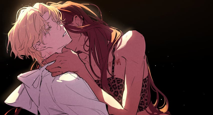 luka and hyuna (alien stage) drawn by tupikeee