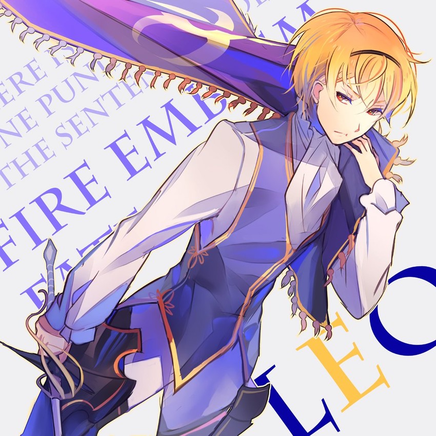leo (fire emblem and 1 more) drawn by kariya_(mizore)