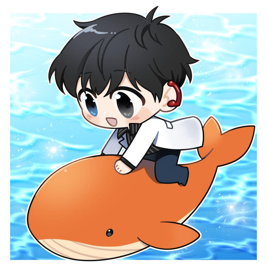 park moo-hyun (eoduun badaui deungbul-i doeeo) drawn by sivka