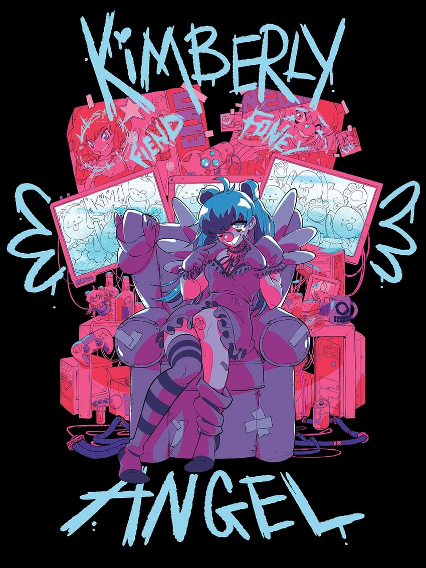 kimberly angel (eyepatch wolves) drawn by getinthegustaff