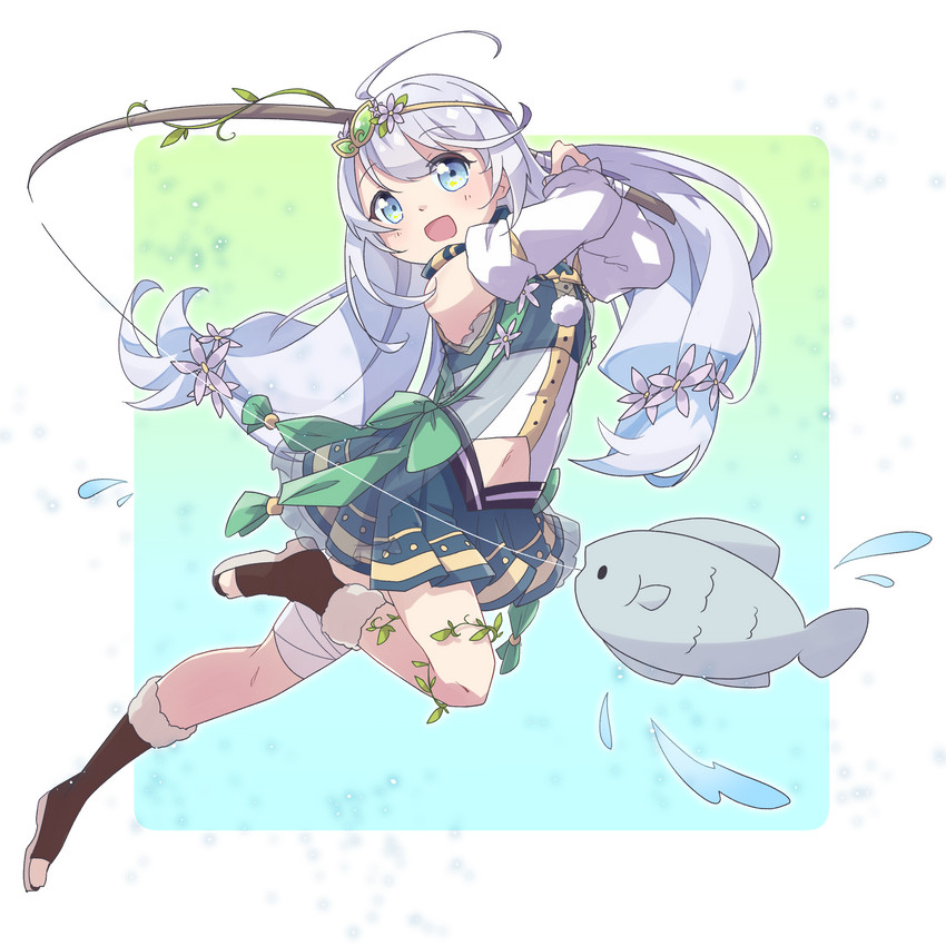 aoba chika (mahou shoujo madoka magica and 1 more) drawn by megitti