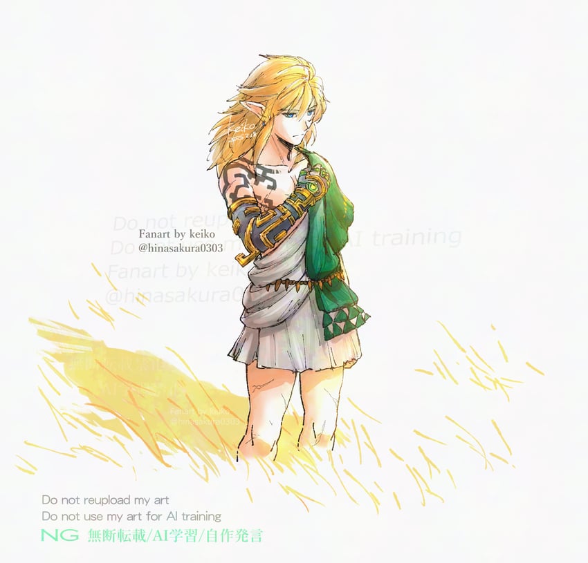 link (the legend of zelda and 1 more) drawn by kusanagi_keiko