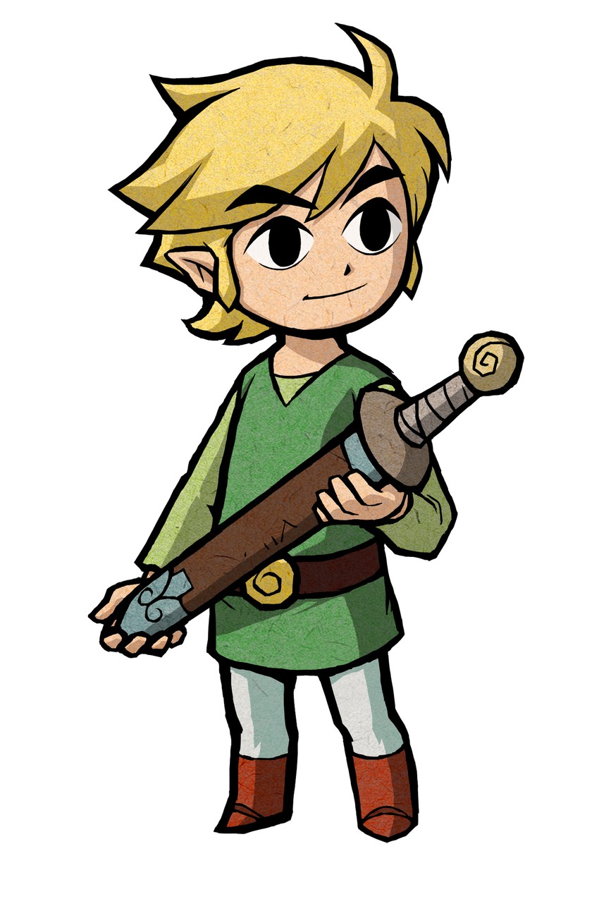 link and toon link (the legend of zelda and 1 more)