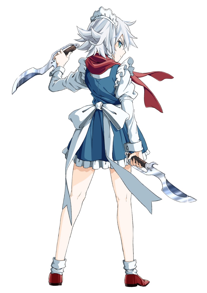 izayoi sakuya (touhou and 1 more) drawn by inuno_rakugaki