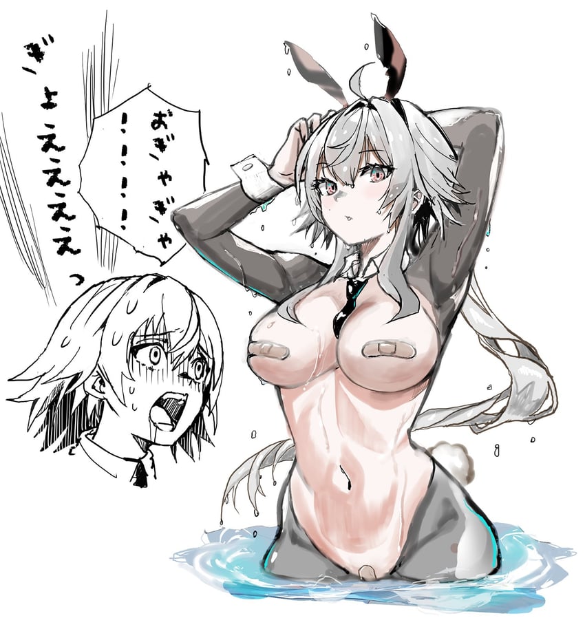 jeanne d'arc alter and jeanne d'arc (fate and 1 more) drawn by suishougensou