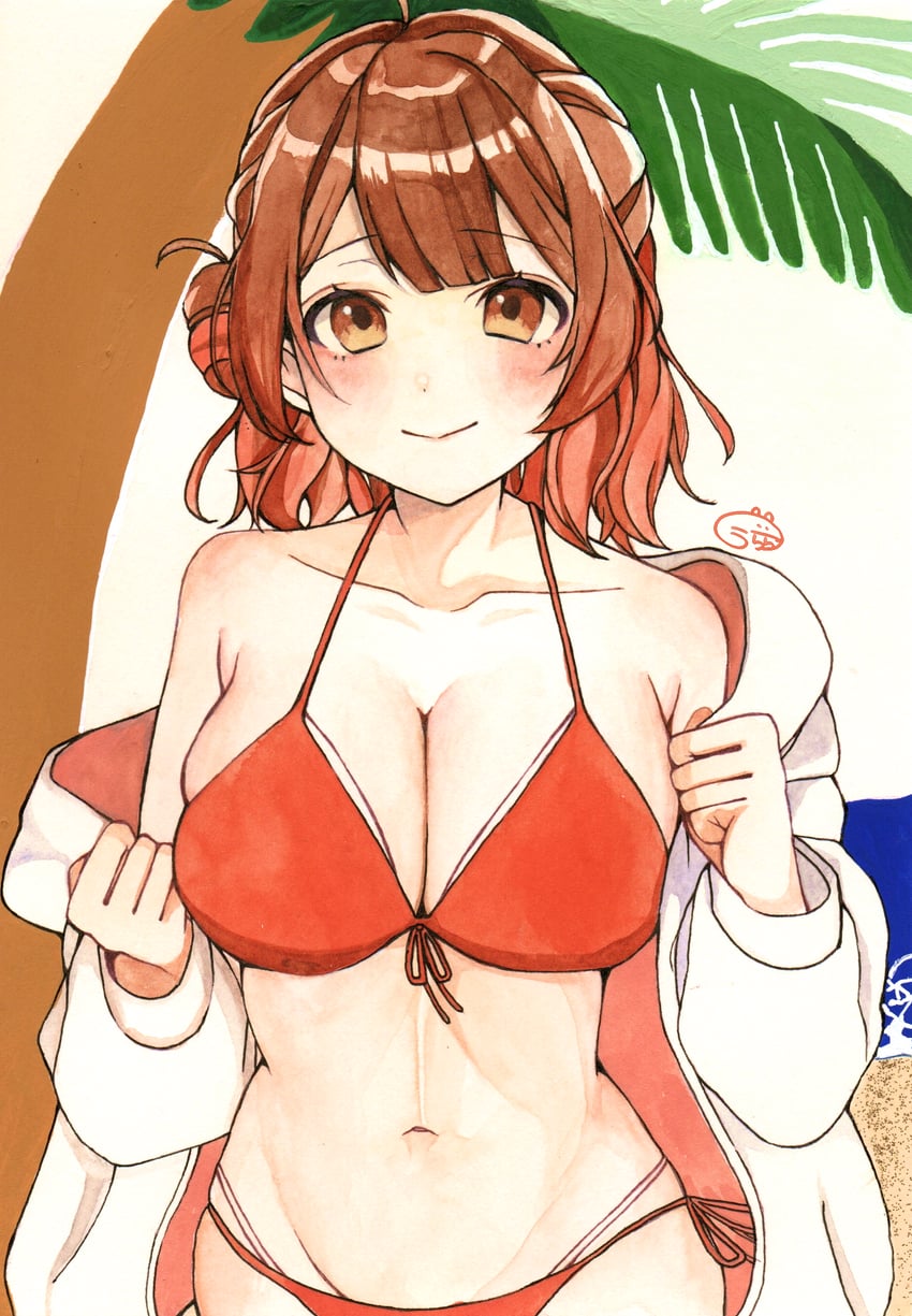 hanami ume (idolmaster and 1 more) drawn by urara-owo