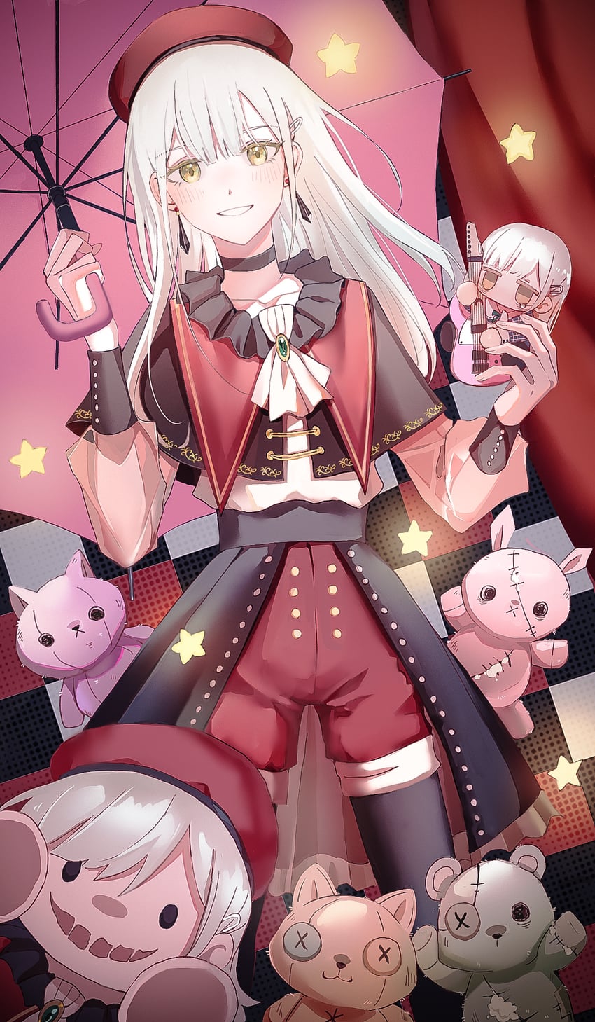 wakaba mutsumi and mortis (bang dream! and 1 more) drawn by crimiko