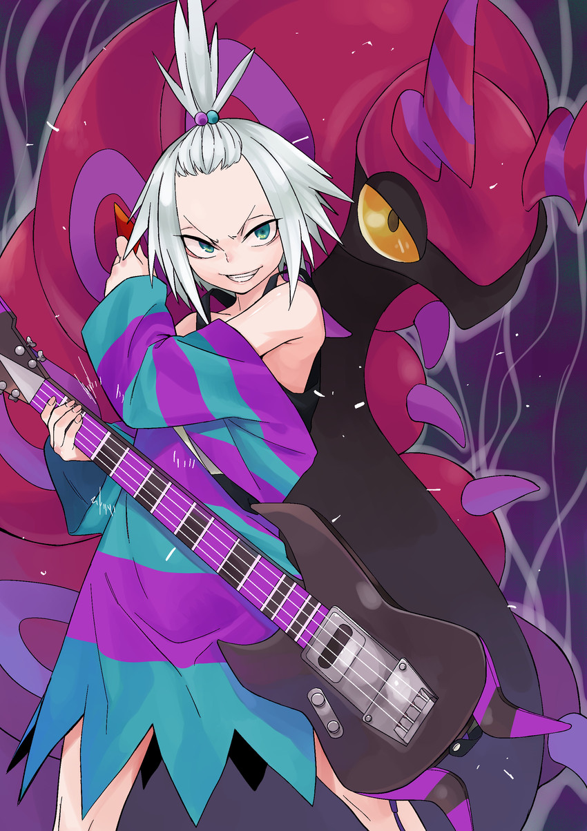 roxie and scolipede (pokemon and 1 more) drawn by gujira