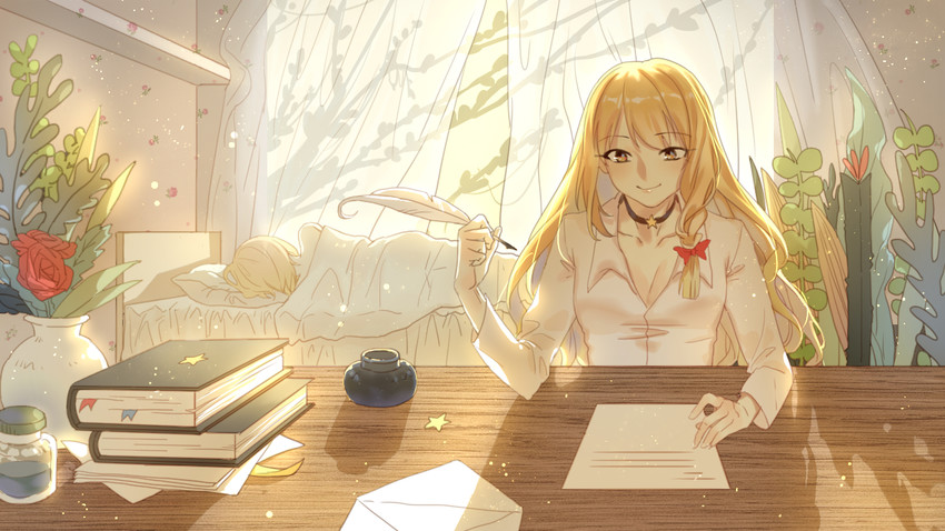 kirisame marisa and alice margatroid (touhou) drawn by wei_li