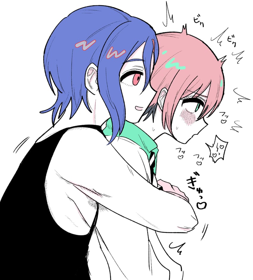 amate yuzuriha and shuji ito (gundam and 1 more) drawn by necomakimochi