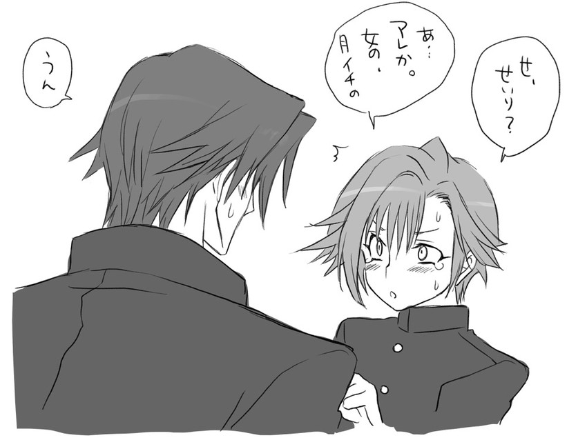 igarashi kyou and hasumi souji (seitenkango. shinyuu to) drawn by eroe