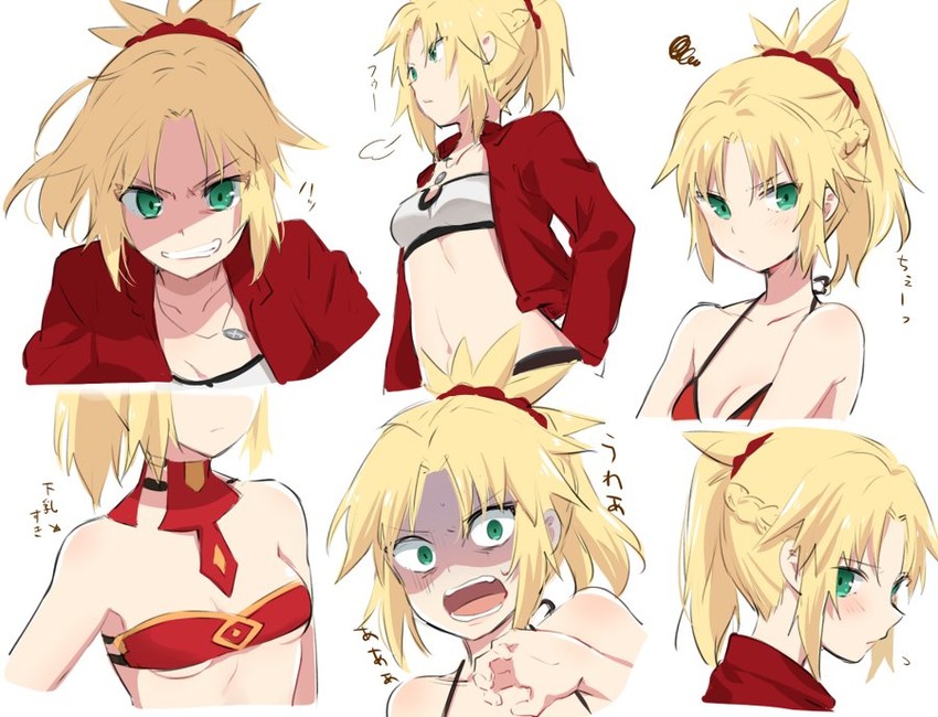 mordred (fate and 2 more) drawn by ica