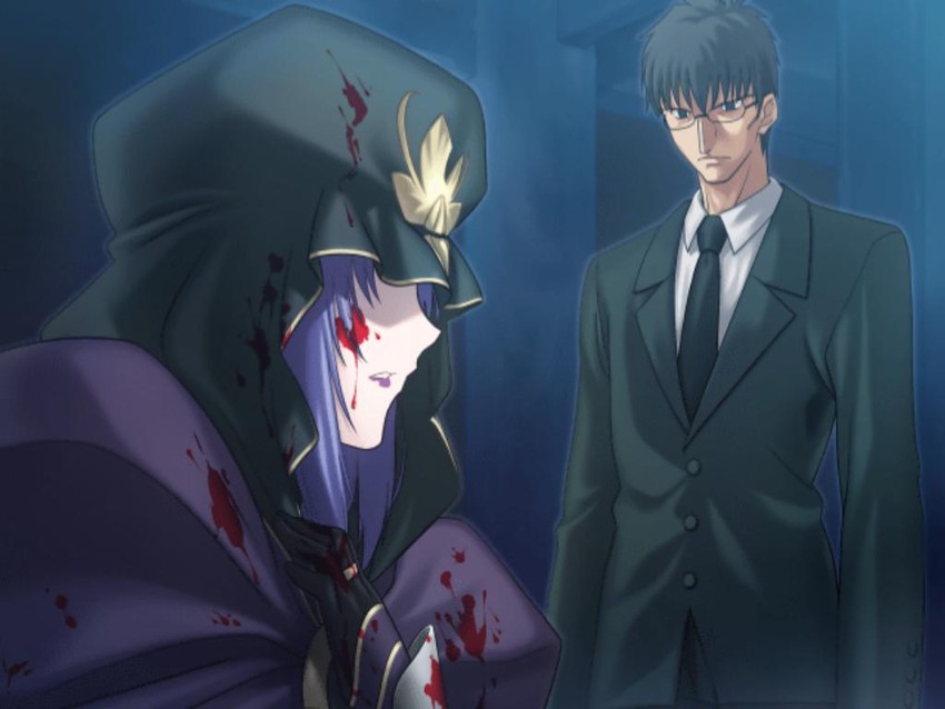medea and kuzuki souichirou (fate and 2 more) drawn by higurashi_ryuuji