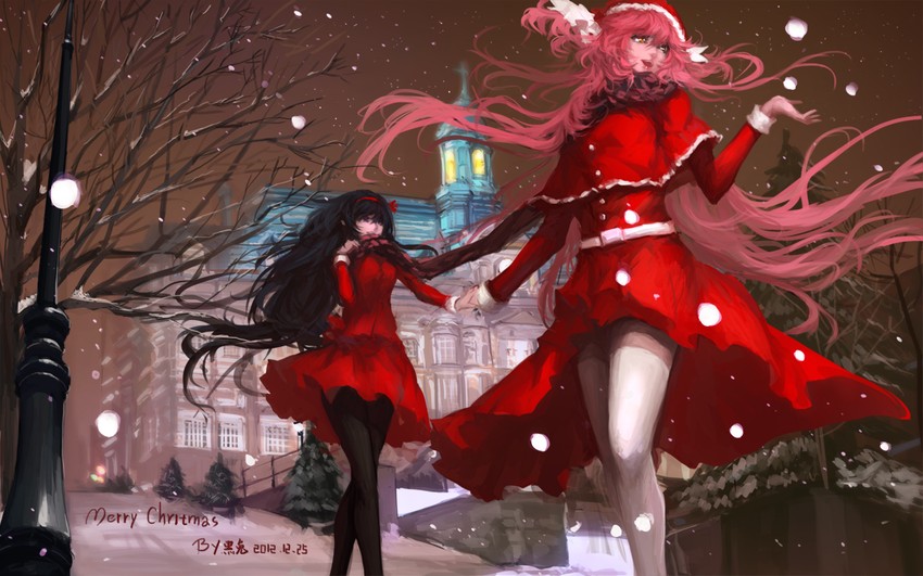 akemi homura, kaname madoka, and ultimate madoka (mahou shoujo madoka magica) drawn by blackrabbitsoul