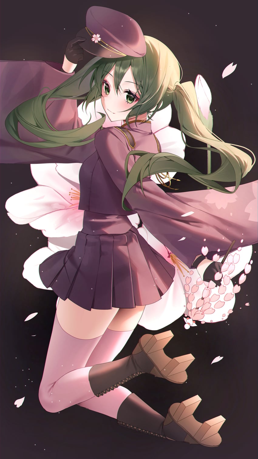 hatsune miku (vocaloid and 1 more) drawn by emduck
