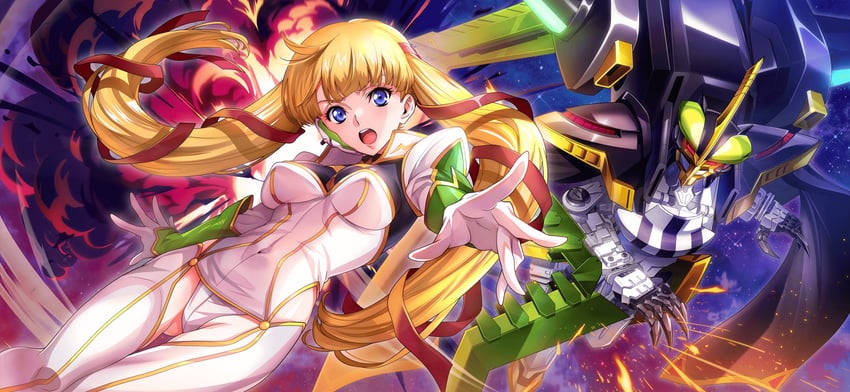monica kruszewski and florence (code geass and 1 more)