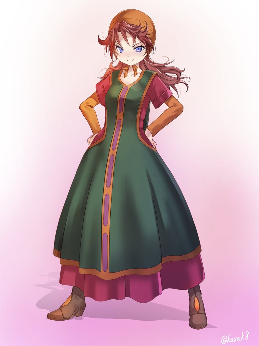 maribel (dragon quest and 1 more) drawn by kakizaka_hachishika