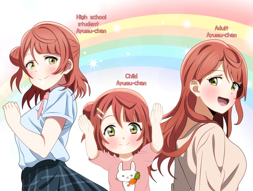 uehara ayumu (love live! and 1 more) drawn by shinonome_sakura
