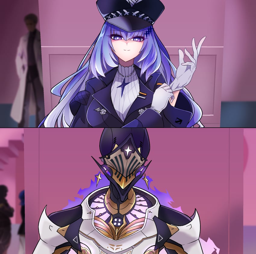 alisa and cecilie (punishing: gray raven and 1 more) drawn by dorinhakawaii