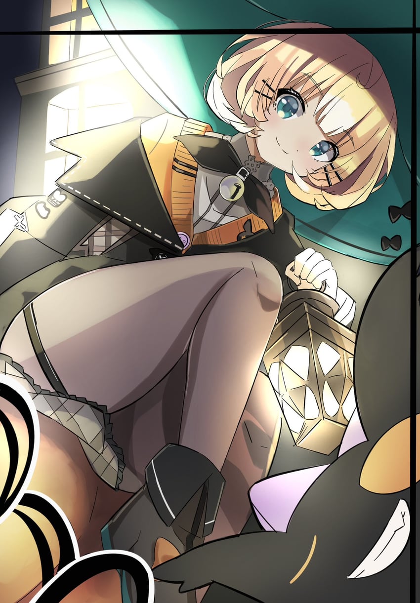 millie parfait and lucie (nijisanji and 1 more) drawn by hiyori_hinata23