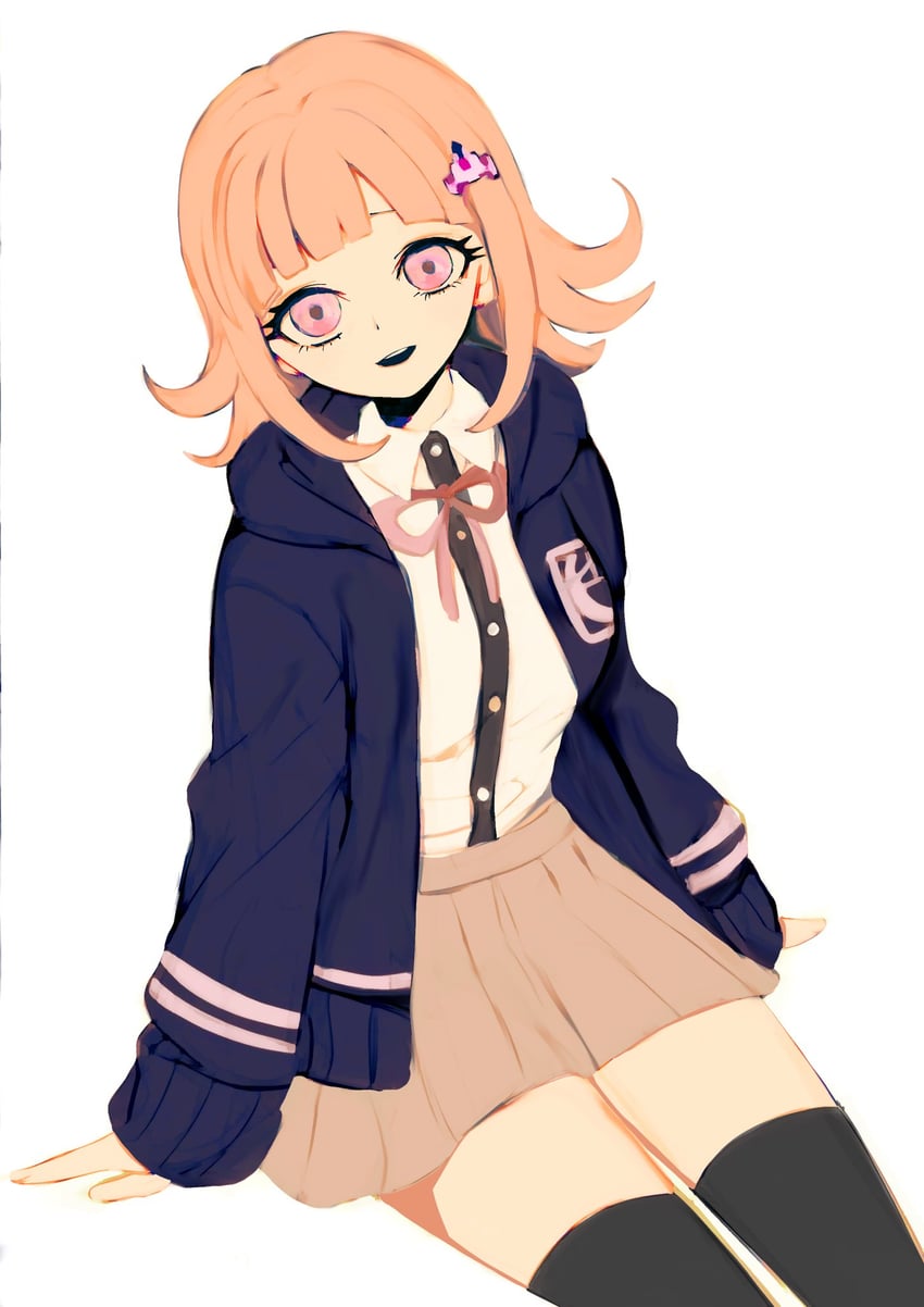 nanami chiaki (danganronpa and 2 more) drawn by to_sawa_teru