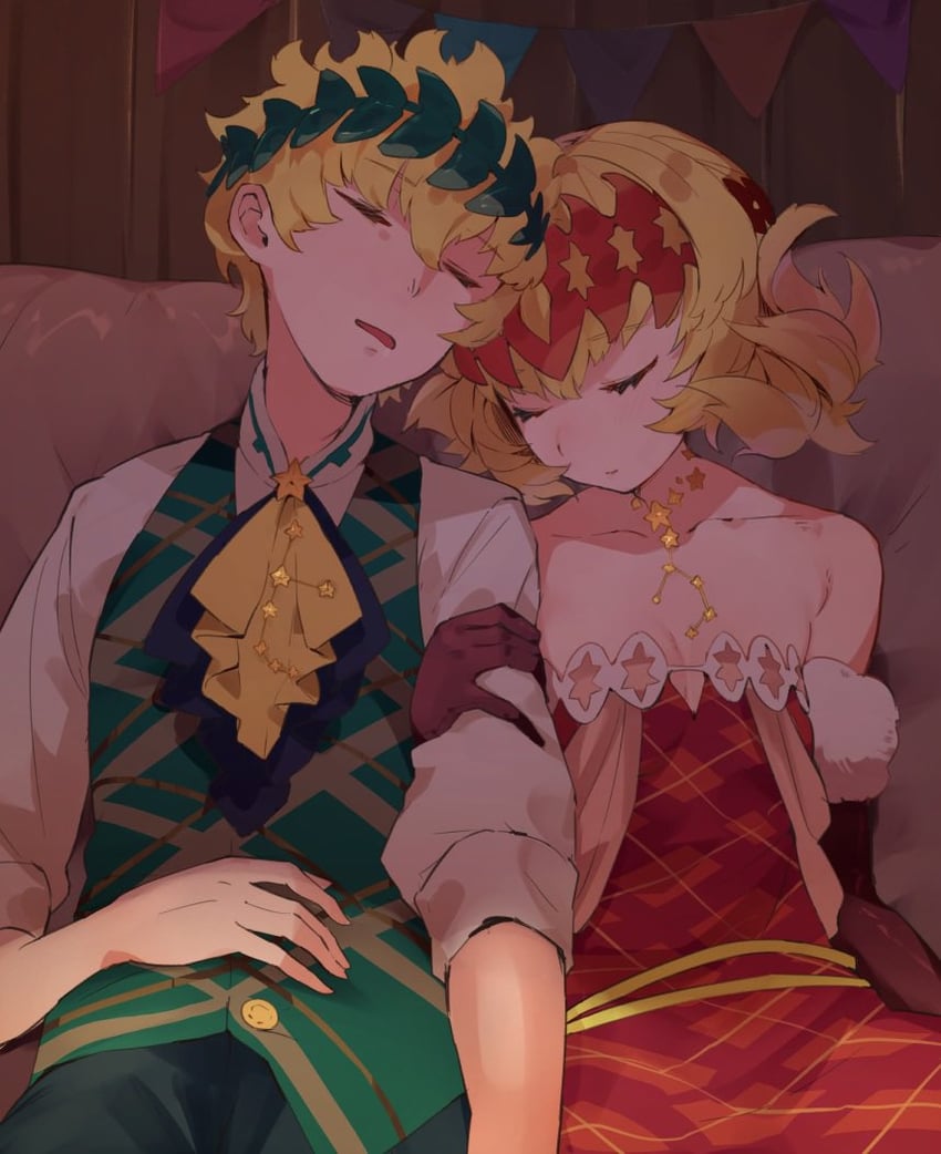 pollux and castor (fate and 1 more) drawn by gyuu_kaku_(gyu400)
