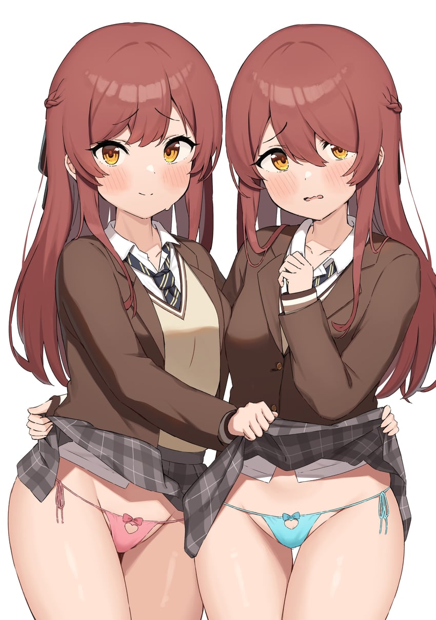 osaki amana and osaki tenka (idolmaster and 1 more) drawn by wanimaru