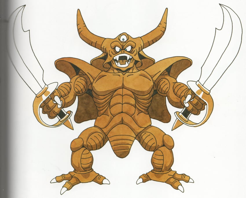estark (dragon quest and 1 more) drawn by toriyama_akira