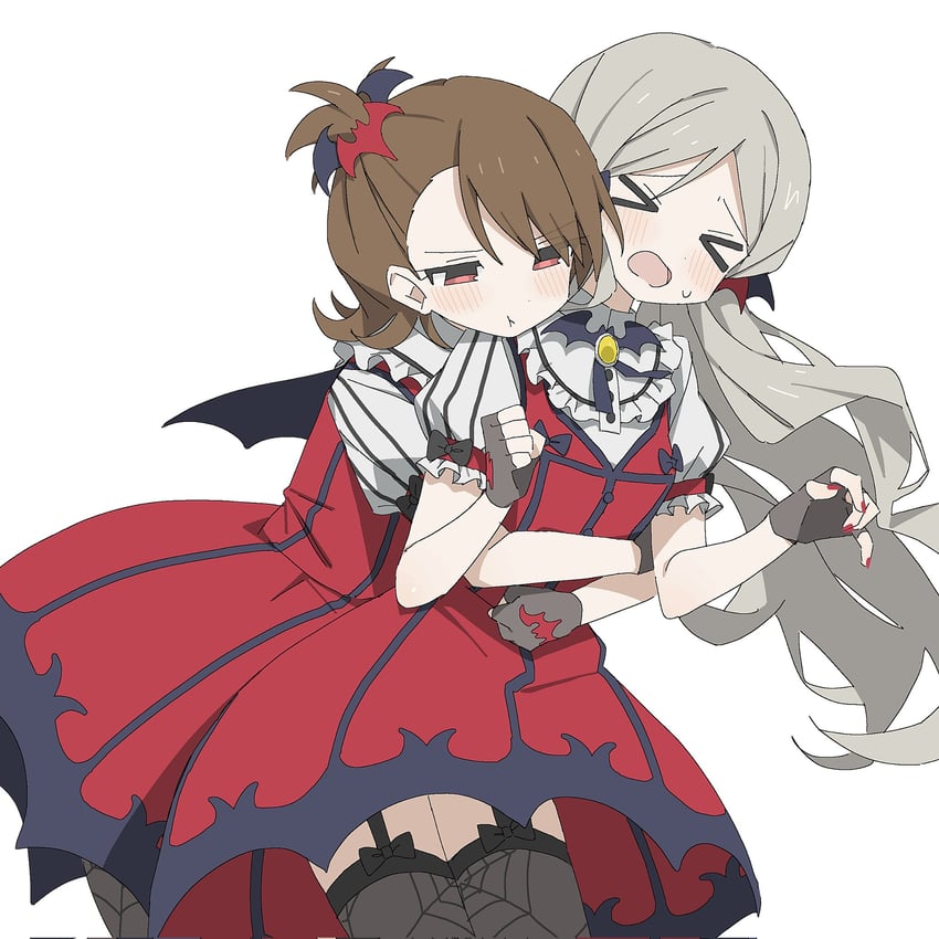 futami ami and handa roco (idolmaster and 2 more) drawn by 01sh110sush1