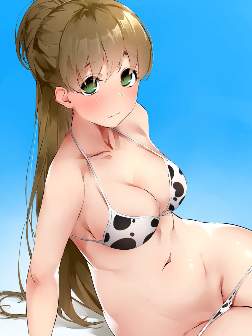 makihara shiho (idolmaster and 1 more) drawn by karan