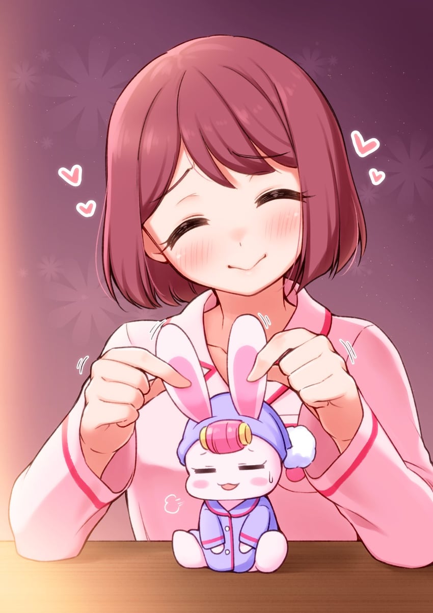 hanadera nodoka and rabirin (precure and 1 more) drawn by arakawa_tarou
