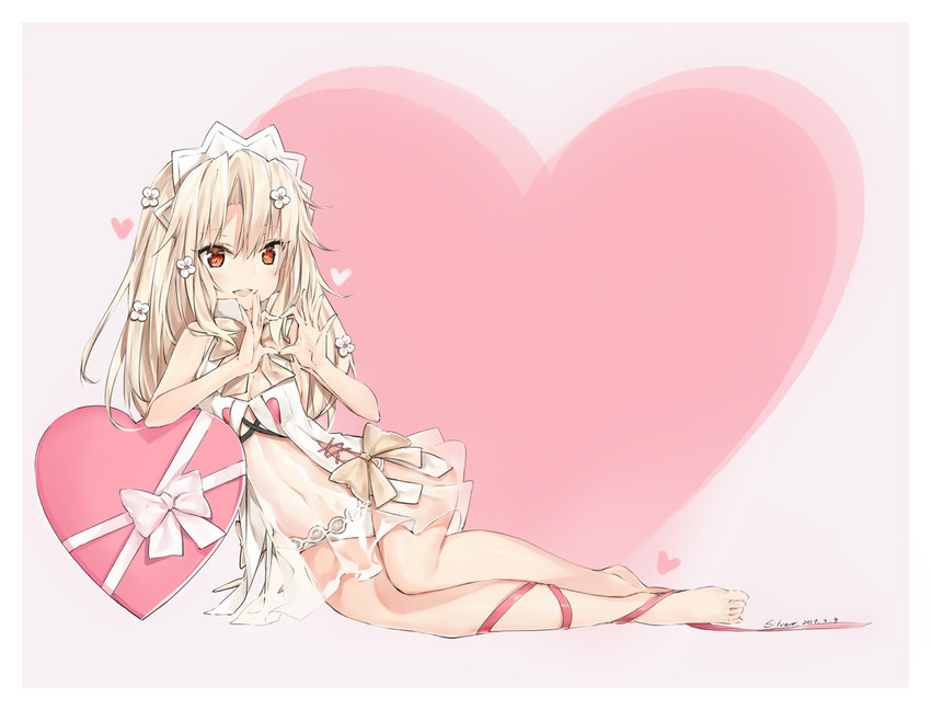 illyasviel von einzbern (fate and 2 more) drawn by silver_(chenwen)