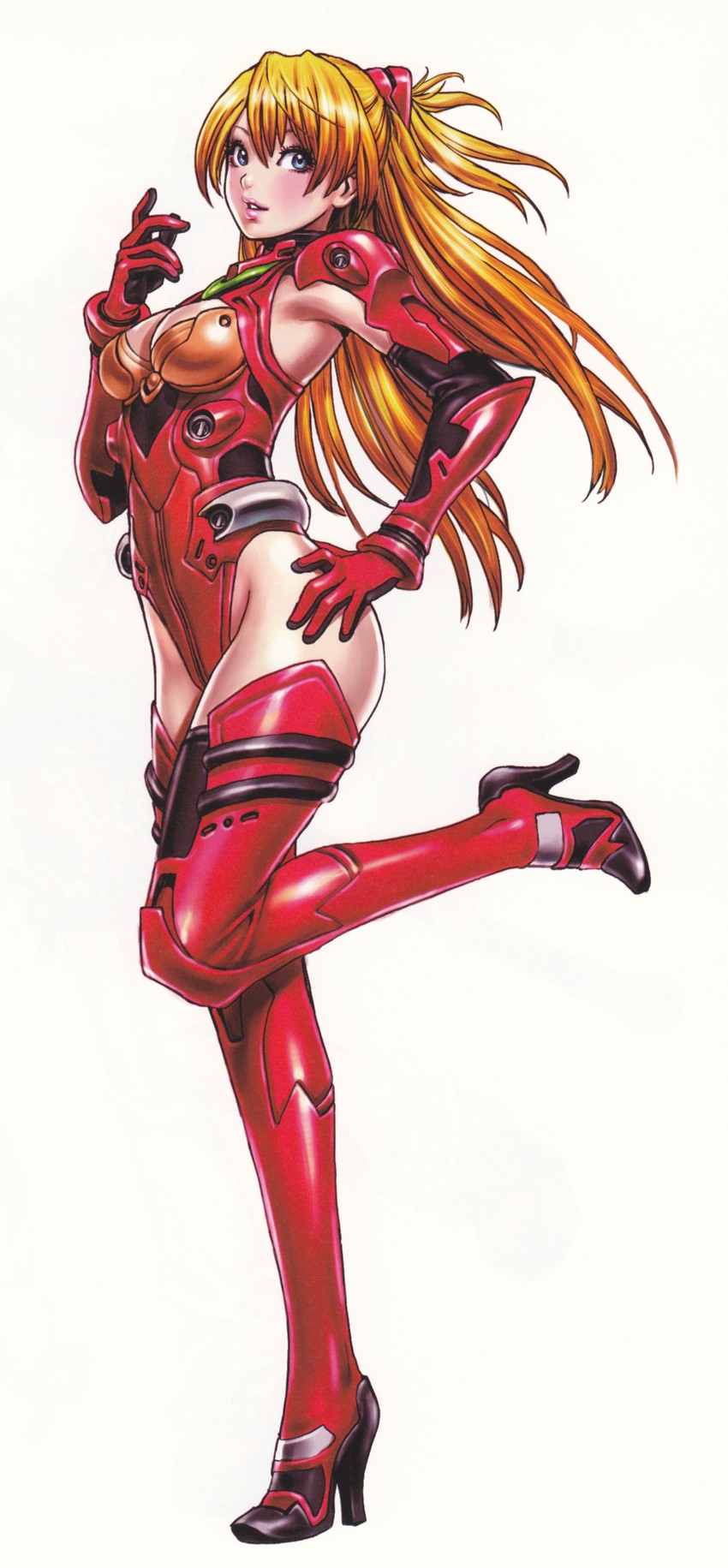 souryuu asuka langley (neon genesis evangelion and 1 more) drawn by yamashita_shun'ya