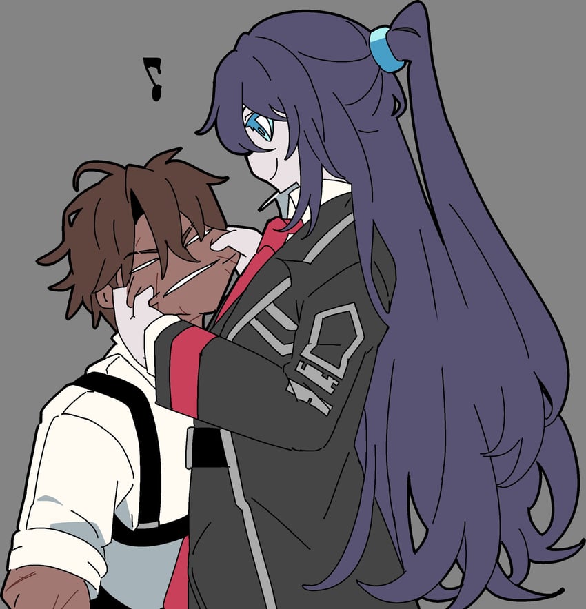 hong lu and heathcliff (project moon and 1 more) drawn by kekeken