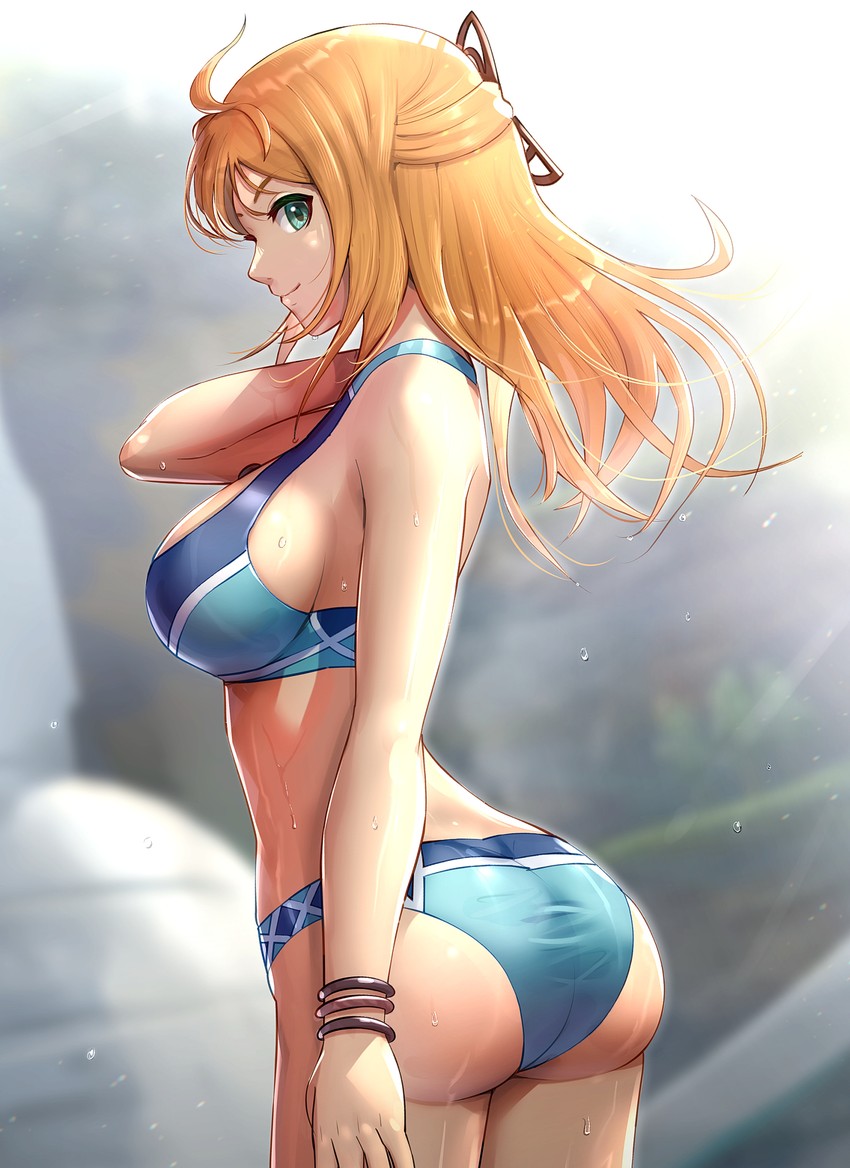 fiora (xenoblade chronicles and 1 more) drawn by gonzarez