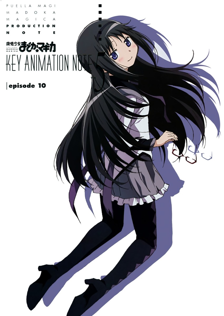 akemi homura (mahou shoujo madoka magica) drawn by taniguchi_jun'ichirou