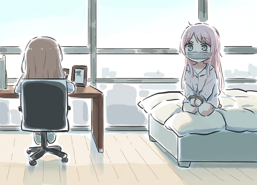 chihaya anon and nagasaki soyo (bang dream! and 1 more) drawn by lyy
