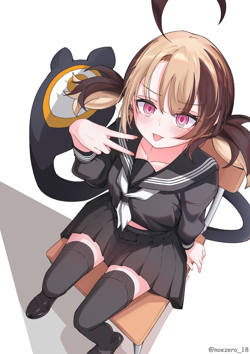 gigi murin (hololive and 1 more) drawn by noeee