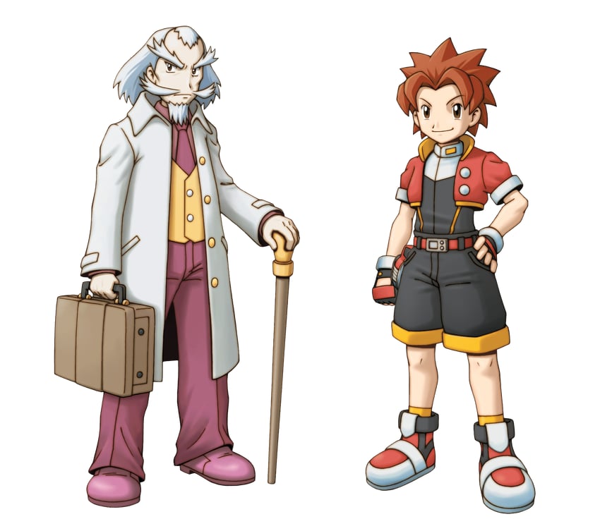 keith and professor hastings (pokemon and 2 more)