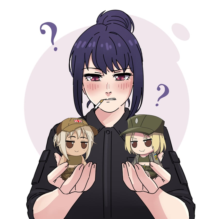 marichka, eva, and nika (original) drawn by korzynka_persykiv