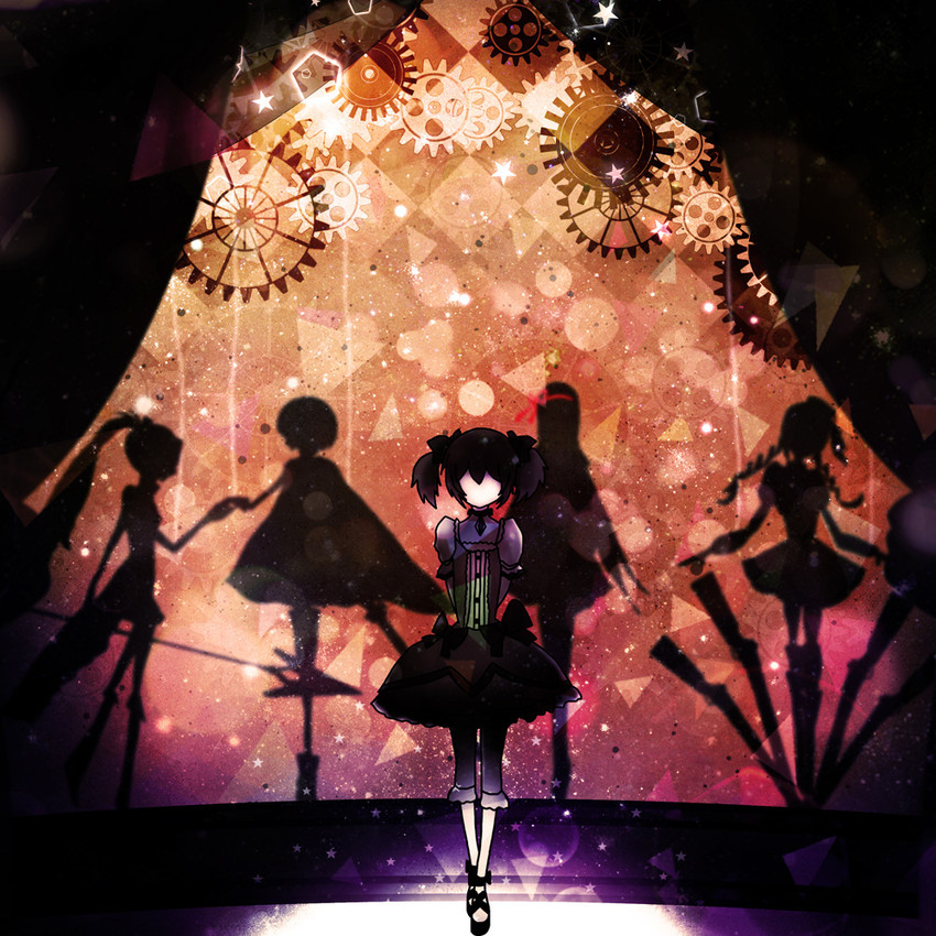 akemi homura, kaname madoka, miki sayaka, sakura kyoko, and tomoe mami (mahou shoujo madoka magica) drawn by harada_miyuki