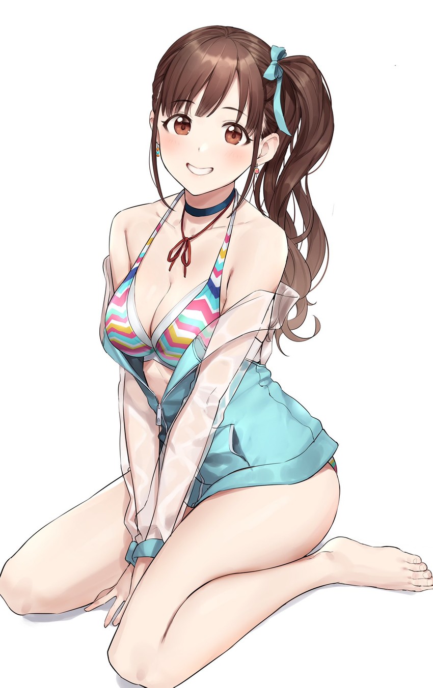 sonoda chiyoko (idolmaster and 1 more) drawn by hiyashi_mirano