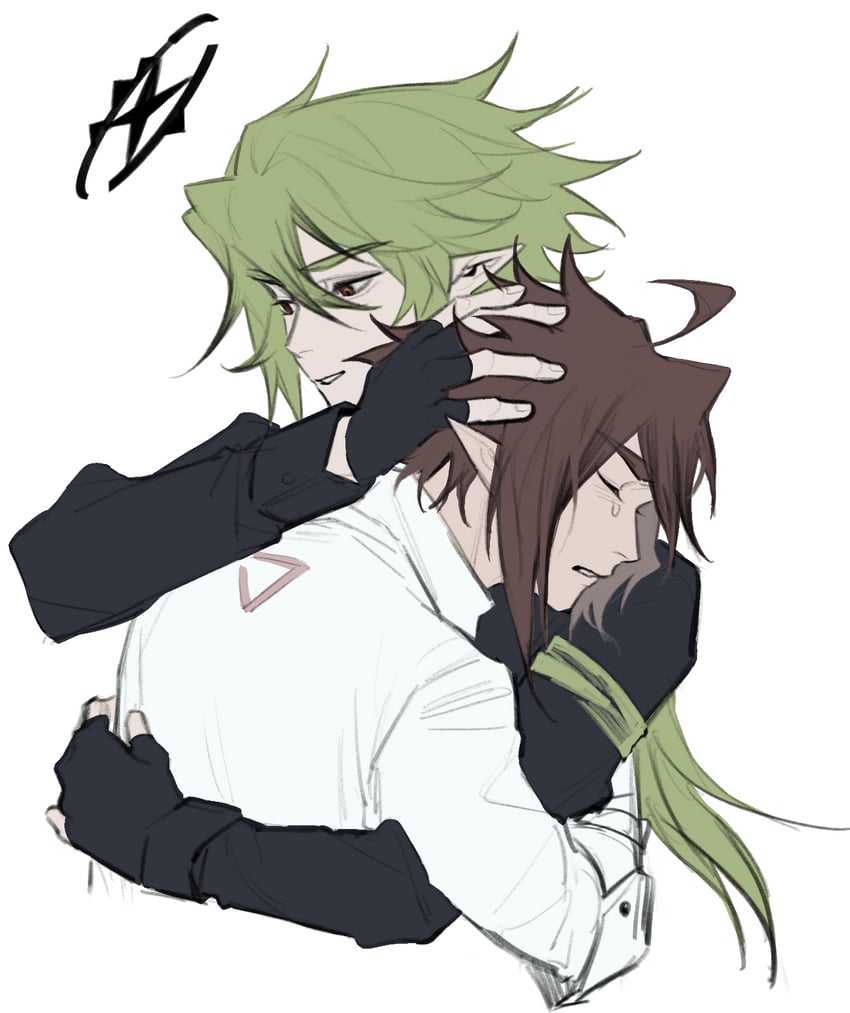 xander and anmicius (aotu world) drawn by xw_ji_ben_yuan_li_gailun